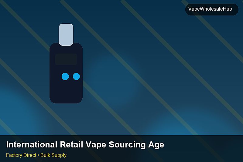 International Retail Vape Sourcing Agent — International Retail Vape Sourcing Agent: Lead Time & MOQ | 2026 Edition photo 1